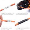 200pcs Tinned Copper Non Insulated Butt Connectors Kit Metal Uninsulated Crimp Wire Connectors  DIY