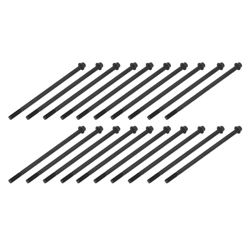 20 Stück Flanschschraube Sechskantkopf Lang Kohlenstoffstahl M8x180 Befestigungselement für Maschinenausrüstung