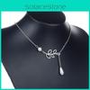Elegant Pearl Drop Leaf Necklace In Alloy For Fashionable Women And Trendy Styles