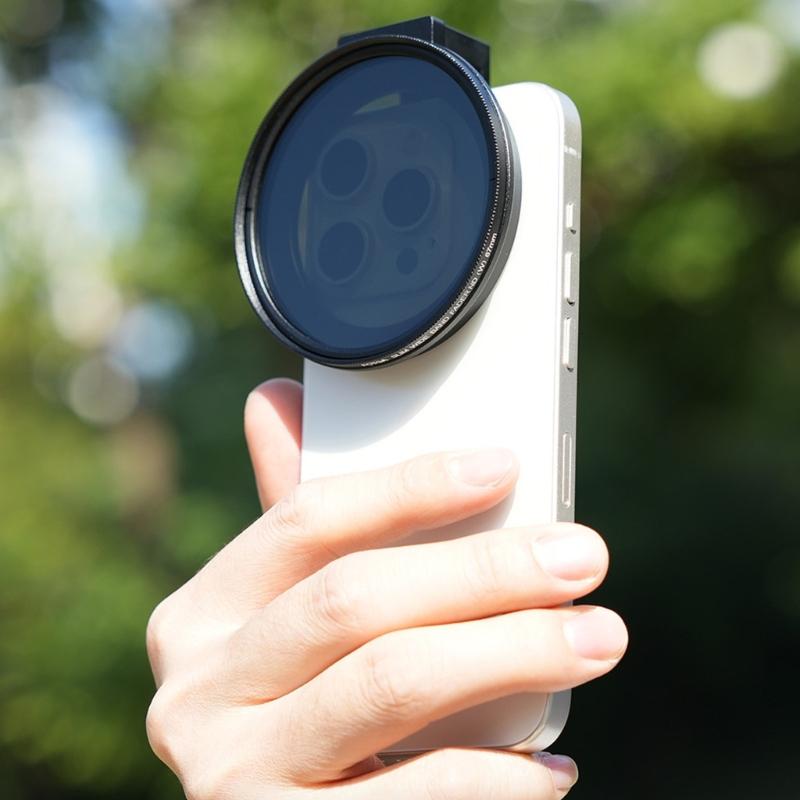 Cellphone Camera Lens Filter Holder Clip On ND Filter for 16 15 14 Filter Clip Holder Universal Mobile Phone Accessories