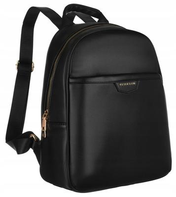 Sac à dos spacieux pour femme en éco-cuir - Peterson
