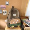 Schoolbag Japanese Ins Hamburg Cute Personality Small Backpack Female Cartoon High School Junior High School Student Large Capacity Backpack School 