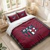 Bedding Set 1 Duvet Cover 2 Pillowcases Bologna FC Print Bedroom Home Decoration
