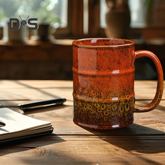 Ceramiczny kubek do kawy, duży kubek do herbaty do biura, domu, zmywarki, kuchenki mikrofalowej, 20 uncji, kubek do picia kawy i herbaty Latte