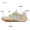 Womens Retro Low-Heel White Trainer Sneakers Casual Flat Shoes With Crossed Laces Rubber Sole