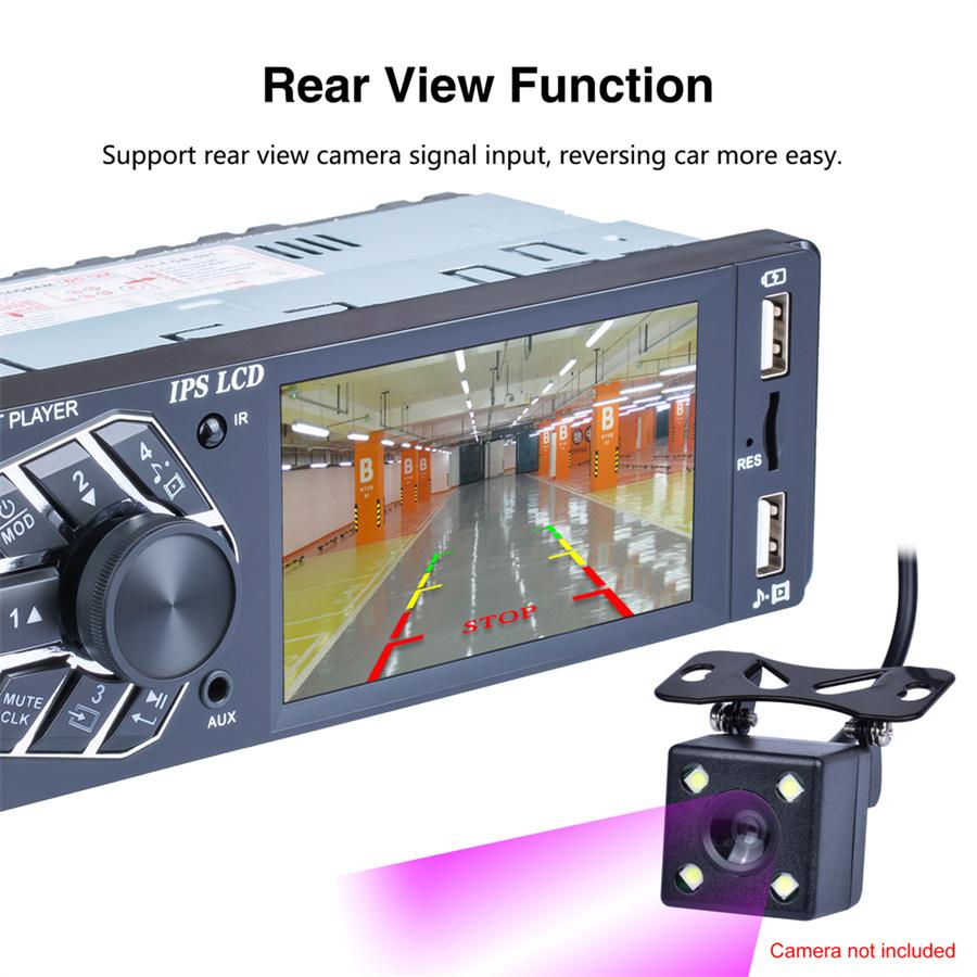 Car 3.8" IPS screen Bluetooth RMVB/MP5/Radio/Bluetooth Player FM Radio Support  Micophone