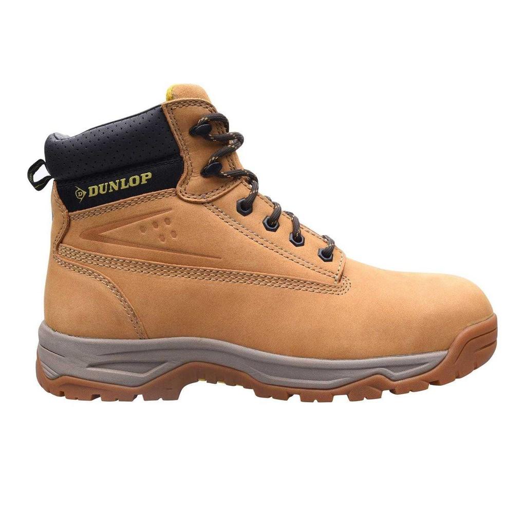 Dunlop Mens Nubuck Steel Toe Cap Safety Boots