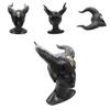 Unique Maleficent 2 Horns Mask Designed For Adults With Breathable And See-through Features