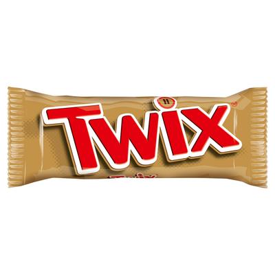 Twix Cookies Coated with Caramel and Milk Chocolate 50 G (2 X 25 G)