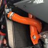 Upgraded Radiator Hose Kit KTM Duke 790 890 Leak-Proof Reinforced Silicone Coolant Black Orange