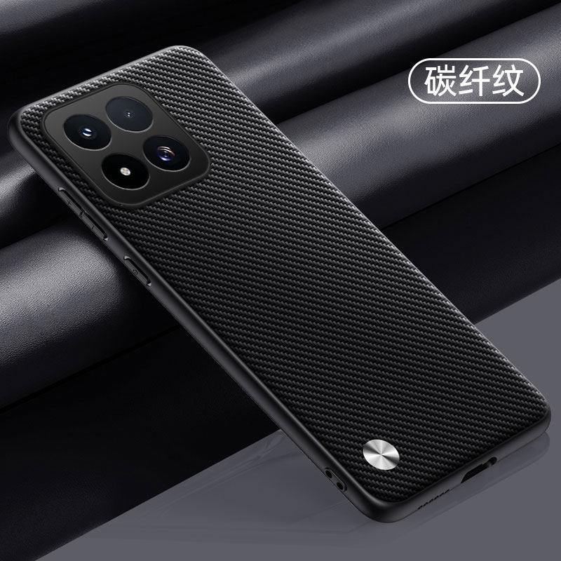 For Xiaomi 17 Case Fashion PU Vegan Leather Silicone Phone Cover For Mi 17 Shell New Model Non-Slip Shockproof Bumper