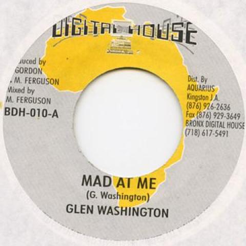 7inch Record GLEN WASHINGTON / JOE AXUM - Mad At Me / Rise Up BDH010 Digital House Jamaica Reggae, Ska & Dub