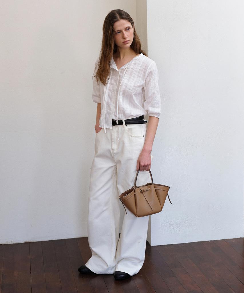 FOLNUA Dia Carpenter Pants (Ivory)
