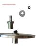 Left Thread Connector for Jewel Machine Spindle Head - Flat Grinding Machine with Extended Height, Length, 10 & 14 Holes