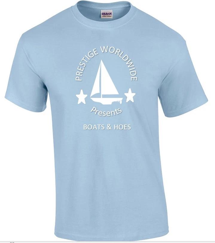 Prestige Worldwide T-Shirt Funny Step Brothers Shirt Boats Light Blue S - 5XL L
