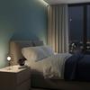 Large-Screen Digital Alarm Clock Round Shape Table Clock Creative Electronic Clock  Desktop Use