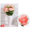 12Pcs Artificial Rose Flower Realistic Simulation Rose Bouquets for Home Garden Decoration, Wedding Flower Arrangements