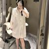 Sexy Pajamas Women's Summer Shirt Pajamas Summer Women's New Lace Short Sleeves Large Size Outer Wear Advanced Sense