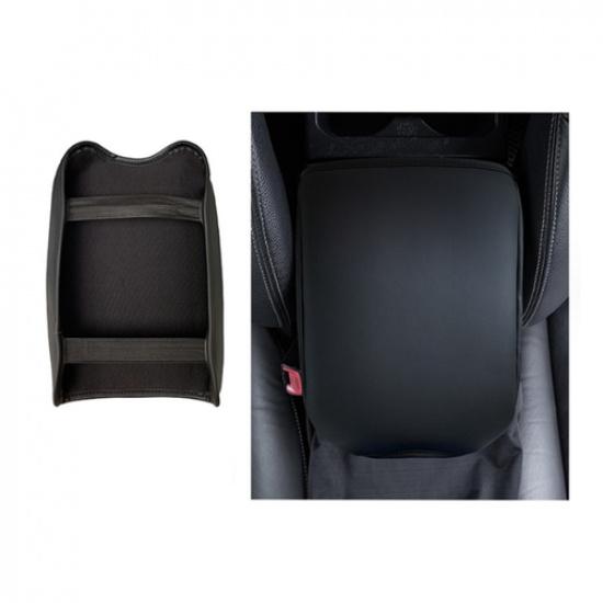 Car Central Storage Box Armrest Cover Pad Leather For Toyota Tacoma 2016-