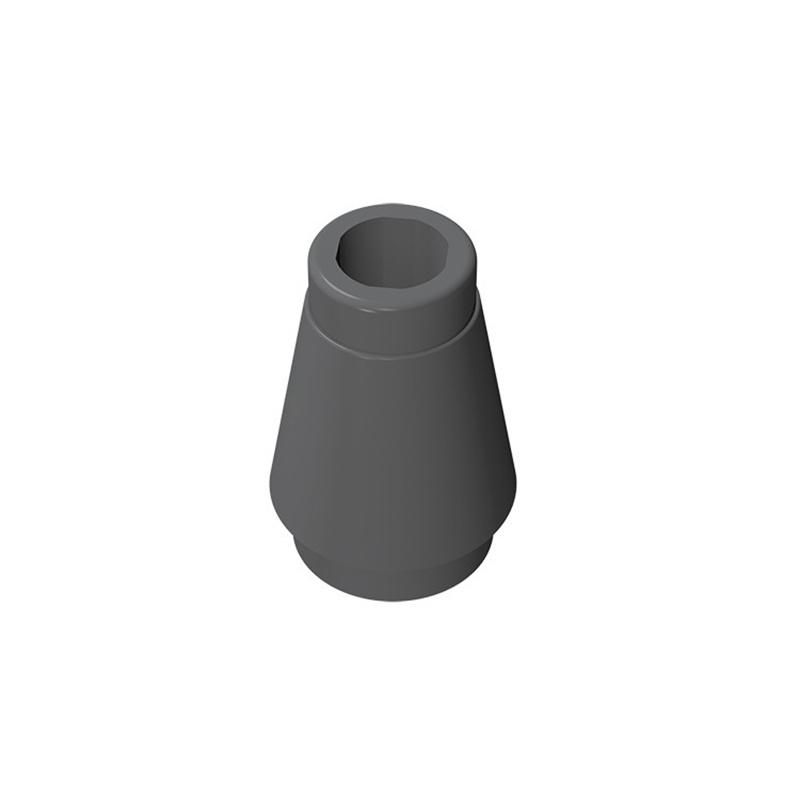 Non-Toxic 50Pcs Moc 59900 Cone 1X1 Top Groove Brick High-Tech Changeover Catch For Building Blocks Parts Diy Educational Parts Toys Tech