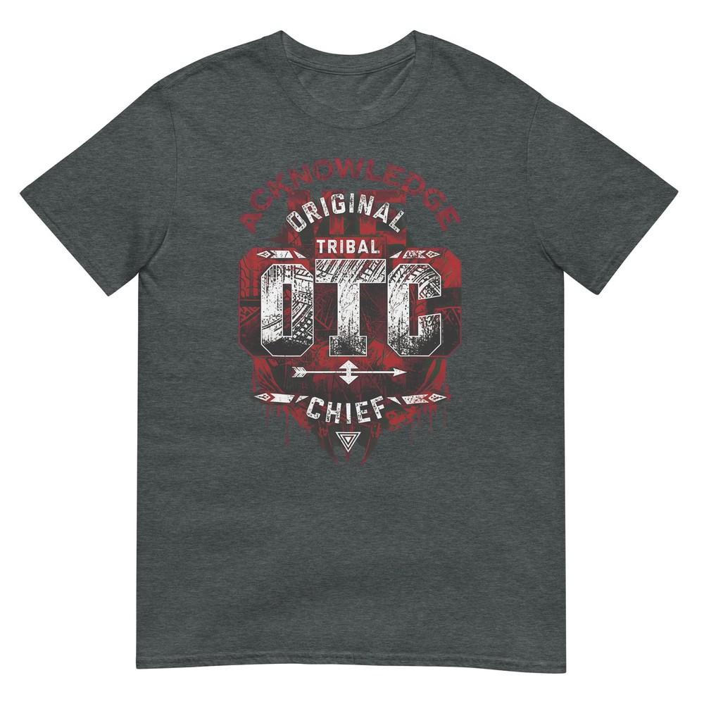 Tribal Chief Rounisex Funny Wrestling TShirt