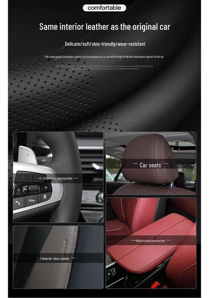 Baojun Car Steering Wheel Cover for Models 560, 360, 730, RC6, RS7, 510, 310W, 530E100