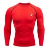 Men Compression T-Shirt  Fitness Running Sports Quick-Dry Frieren Breathable Short Sleeves Stretchy Fabric for Summer Workouts