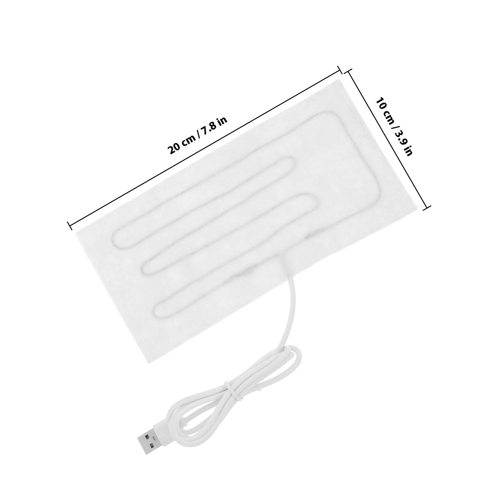 USB Heating Pad For Small Reptiles, 5V 2A Electric Reptiles Mat, Terrarium Climbing Reptiles Heat Mat Winter Warm Sleeping Pad 5V 2A