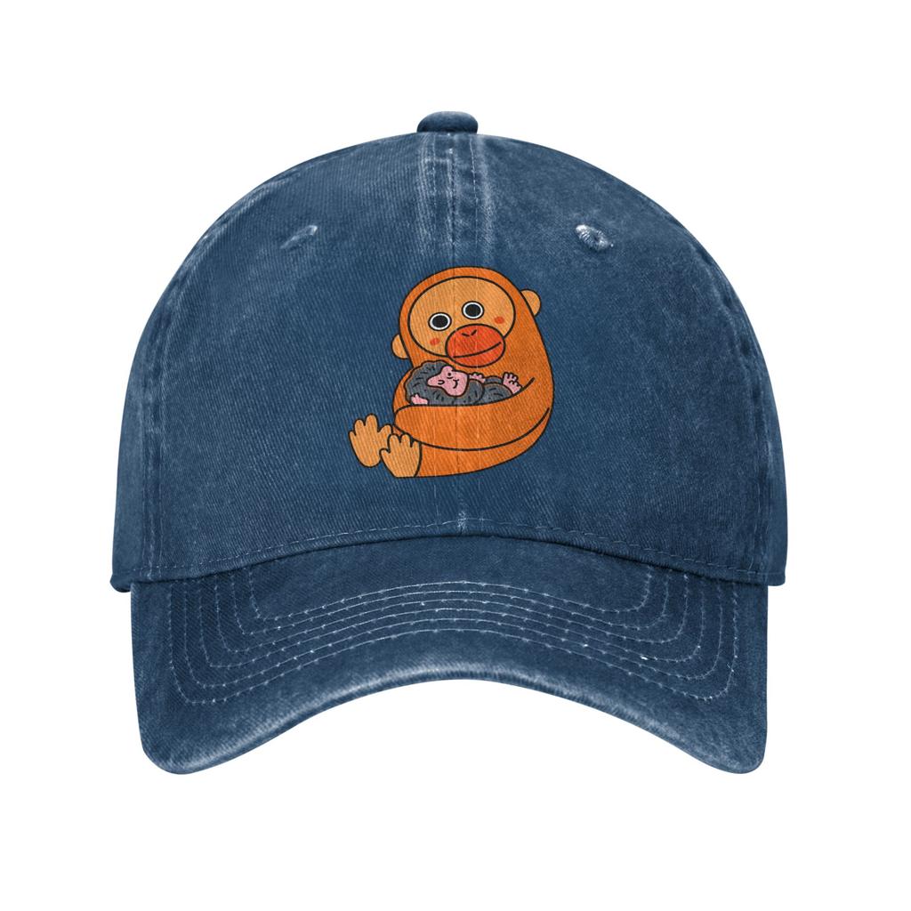 Washed Baseball Cap Monkey Punch Summer Trucker Hat For Couple Women  Y2k Cute Outdoor Sport Sun Baseball Caps