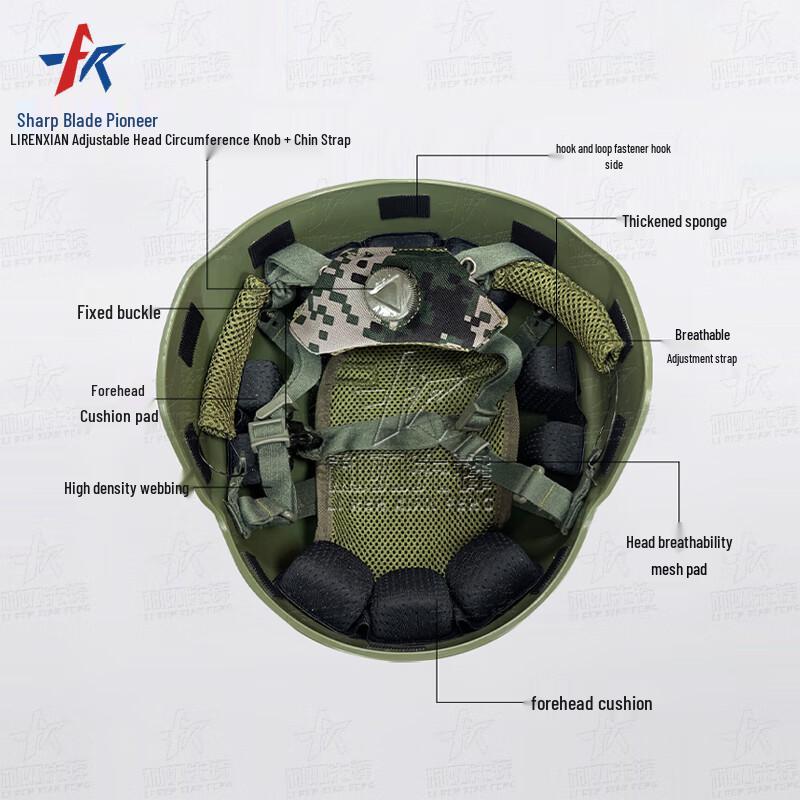 Taktischer Helm-Innenfutter & Aufhängungssatz