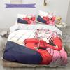Darling In the Franxx Soft Comfort Duvet Cover, Kids Bedding Set Gift, Size Various Options -HE7
