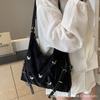 Popular Tote Bag Ladies 2025 New Large Capacity Commuter Shoulder Bag Design Sense Niche Backpack