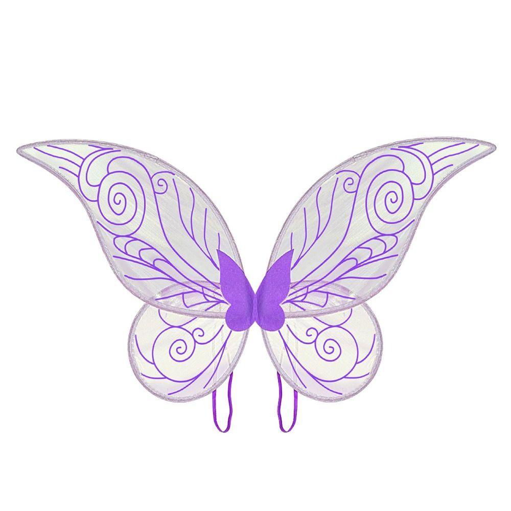 Funny Sparkling Adults Fairy Wings Dress-Up Party Favor Gift Girls Wings Halloween Cosplay Princess Angel Wings