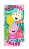 PEPPA PIG LARGE TOWEL for Children, Bath, Beach, 70 X 140 Cm