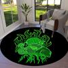 feid Round Area Rug,Carpet Rug for Living Room Bedroom Sofa Playroom Decor,Non-slip Floor Mat