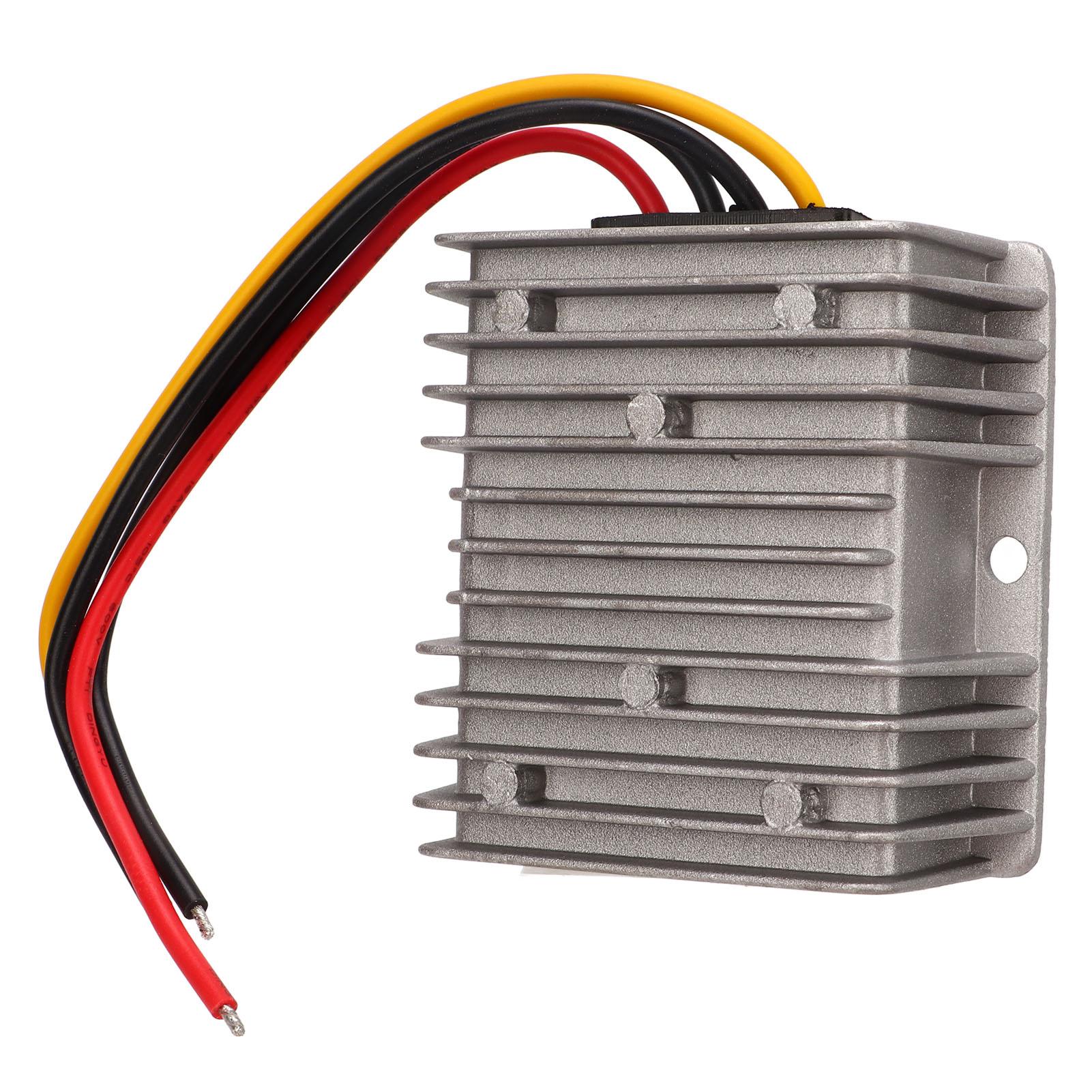 

Понижающий преобразователь постоянного тока, водонепроницаемый 840 В в 12 В 6 А 72 Вт автоматический понижающий повышающий преобразователь мощности для автомобиля и судна