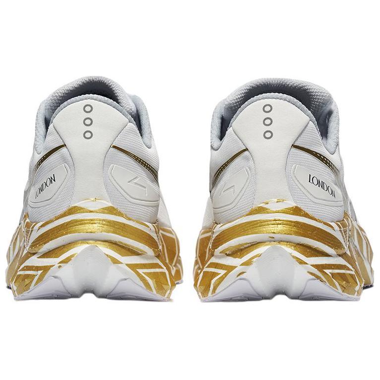 Saucony Endorphin Speed 4 Unisex White Gold Low Top Racing Running Shoes S20940-25