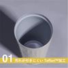 QAHWA Coffee Tumbler 320ml with Aroma Hole Teflon Vacuum Insulated Stainless Keeps Drinks Hot or QAHWA Coffee CB Japan [Color Greige] Coated,