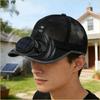 Cappello da Baseball con Ventola Ricaricabile Solare e USB, Rete Traspirante, Raffreddamento, Cappello da Sole per Uomo Donna Estate