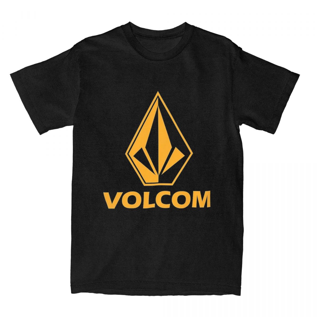 

Oversized T Shirt Yellow Growth Sports Volcoms Cotton TShirts Hip Hop Tee Shirt for Men Summer Fun Short Sleeve Clothes 4XL