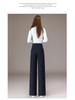 Women's High-Waist Woolen Flannel Pants: Winter Thick, Loose, Narrow-Leg to Wide-Leg Style