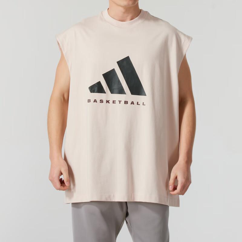 Adidas Basketball Training Comfortable Breathable Short Sleeve Jersey Unisex Tops Pink JD6134