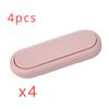 4pcs Children's Infant Wardrobe Short Lock Cabinet Door Double Lock Child Safety Lock Anti-4 Protection Invisible Button Lock