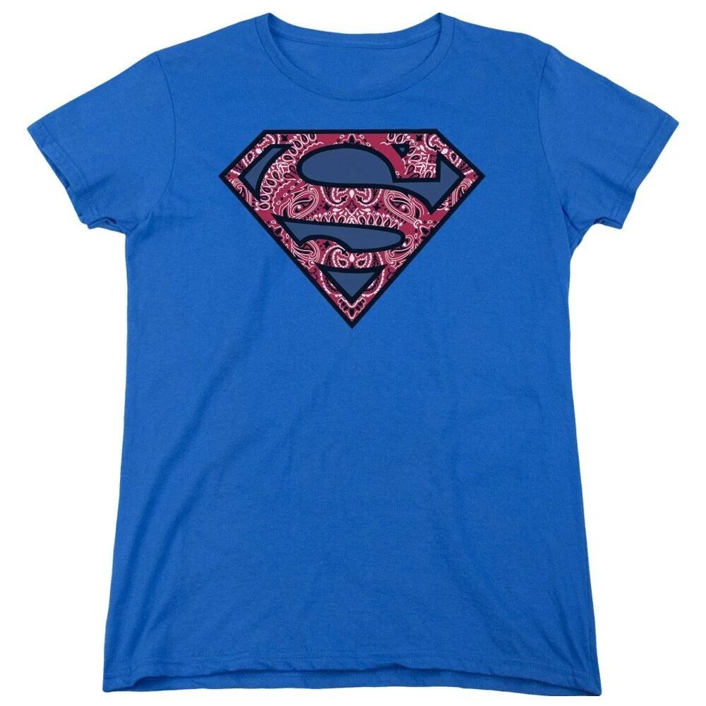 Superman  Paisley Shield  Women s T-Shirt 3XL