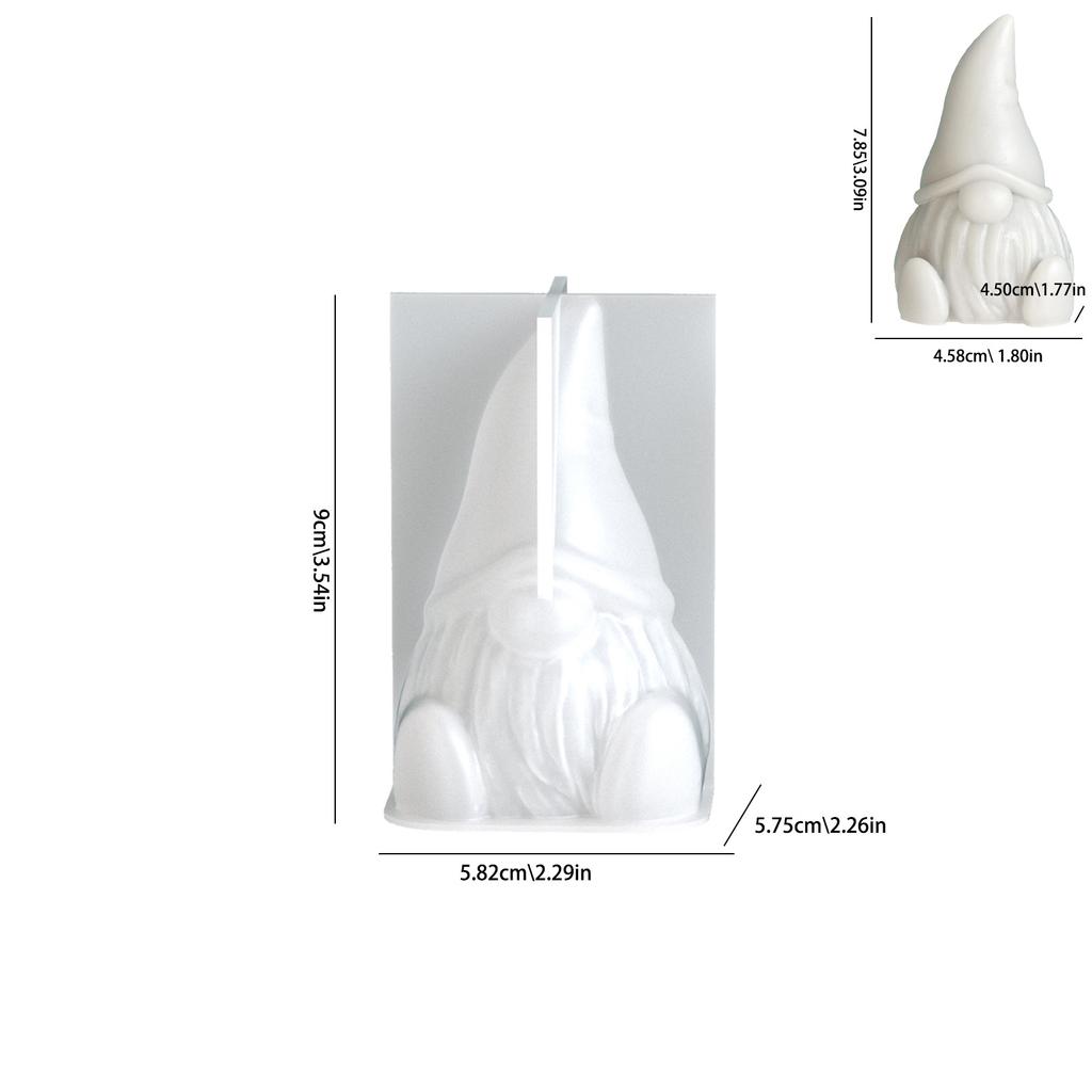Weihnachtsmann Form Ungefähre gesichtslose Ältesten Form Aromatherapie Gipsform Diy Für Weihnachten Hausdekoration Diy Basteln