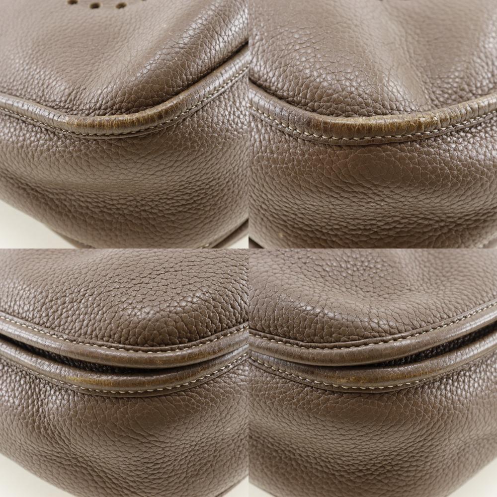 Hermes Geantă de umăr Evelyne3 GM Etope Feronerie argintie Taurillon Clemence Femei Folosită