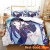 Anime Unbreakable Machine-Doll Printed Bed Set Duvet Cover Pillowcase Bedding Set Bed Linen Sheet Quilt Full Queen King Size