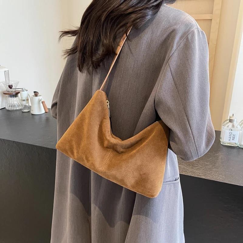 Yeni Retro Plütonyum Deri Omuz Çantaları Kadınlar için Kore Lüks Moda Çapraz Askılı Çanta Kadınsı Basit Trend Çantalar