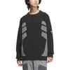 Adidas FW24 FUSTL Series P Crew2 Simple Casual Versatile Long Sleeve Knit Sweater Men tops Carbon-Black JW6682