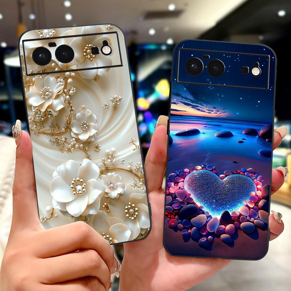Für Google Pixel 6 Hülle Niedliche Tiere Weiches Silikon Handyhüllen Für Google Pixel 6 Pixel6 Hülle Ultra-dünne TPU Rückseite Gehäuse